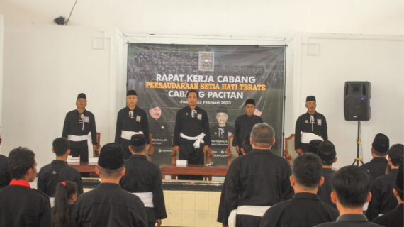 Rakercab PSHT Pacitan 2023 Berjalan Sukses dan Lancar