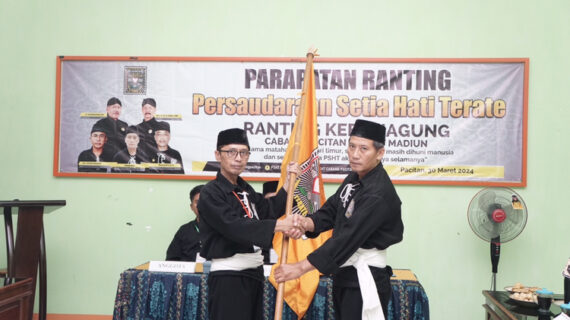 Berjalan Tertib dan Aman, PSHT Kebonagung Sukses Gelar Parapatan Ranting