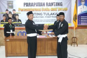 Parapatan Ranting PSHT Tulakan, Mas Tulus Wardoyo Kembali Nahkodai Ranting Tulakan