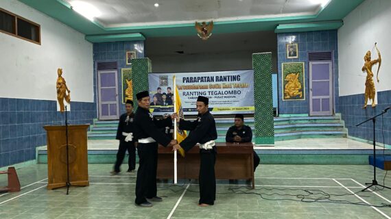 Terpilih Secara Aklamasi, Mas Nurul Latif Shirot Kembali Nahkodai PSHT Ranting Tegalombo